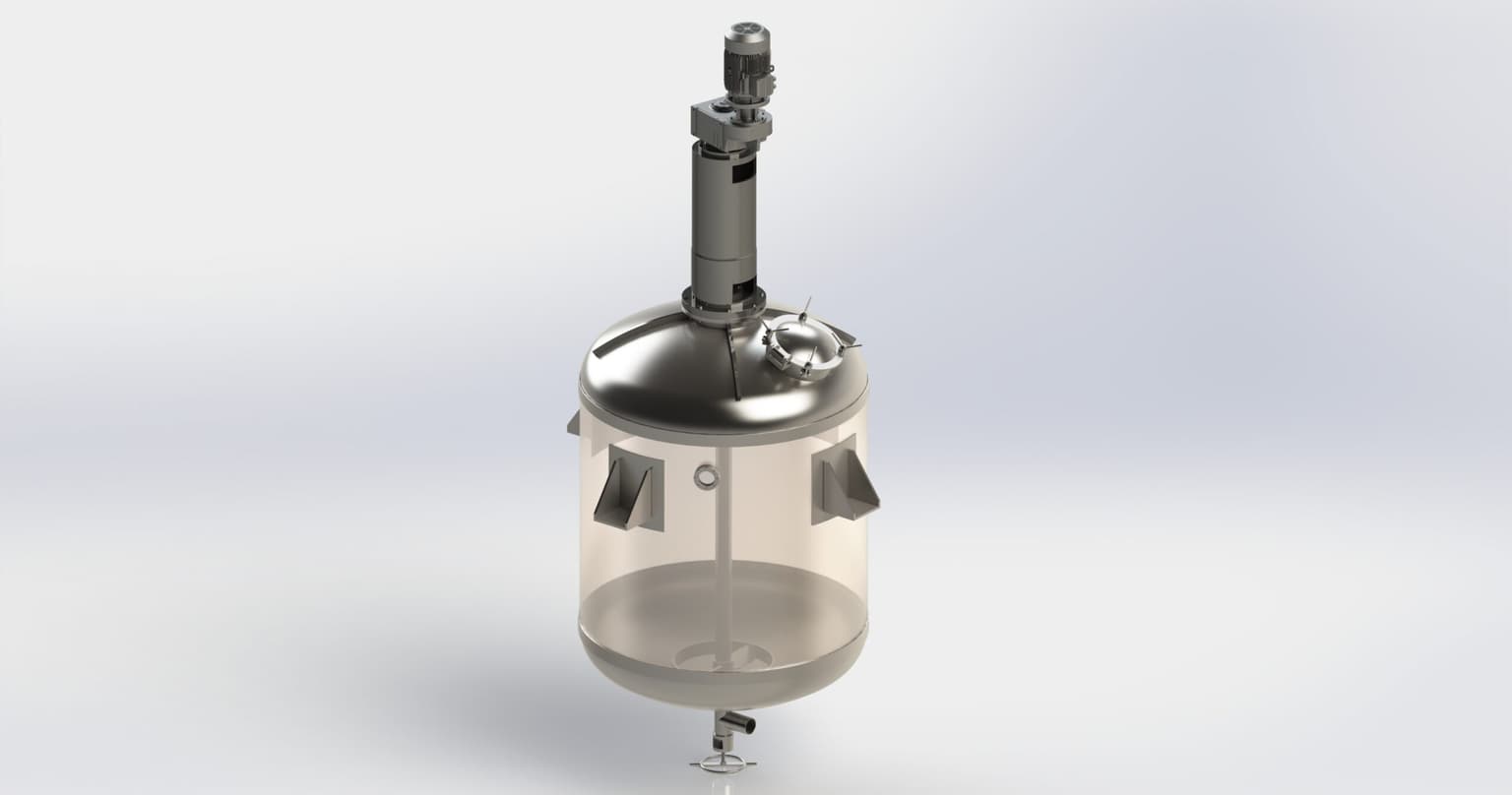 Batch crystalliser — chemical process equipment for salt and crystal product manufacturing