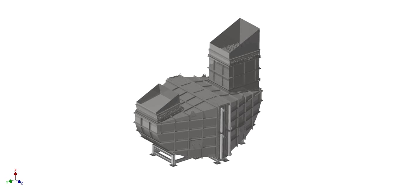 Economiser heat recovery unit — flue gas waste heat extraction for boiler efficiency improvement