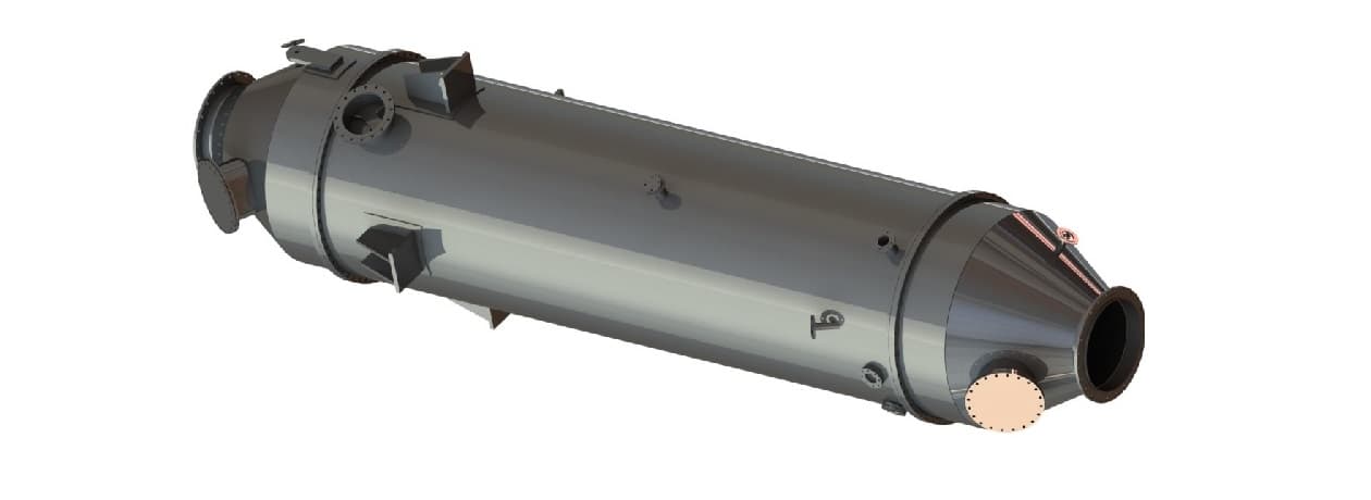 Tubular heat exchanger — waste heat recovery for industrial thermal processes