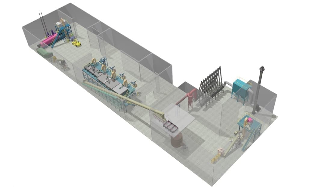 Turnkey process plant supplied by Lozzar Process — complete industrial plant installation