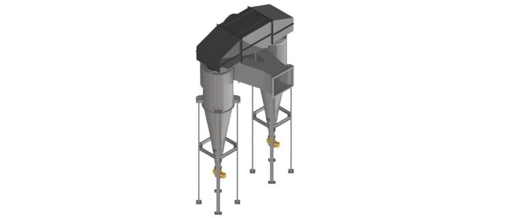 Cyclone Separator — No bags, no filters, no moving parts — robust particle separation from 5 µm to coarse bulk, 24/7.